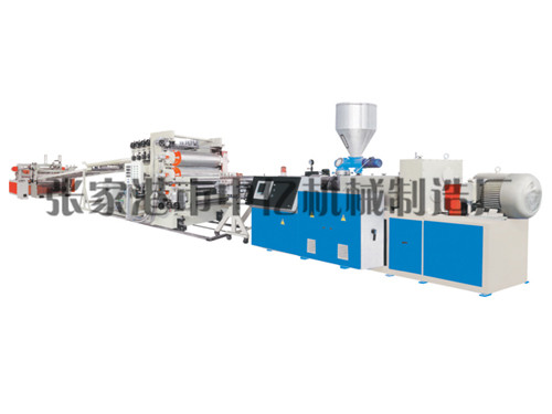 PVC自由發泡板、結皮發泡板、裝飾板生產線